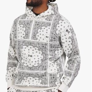 Snoop Dogg White and Black Patterned Hoodie